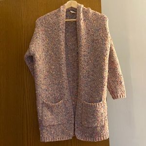Sienna Sky multicolor yarn cardigan